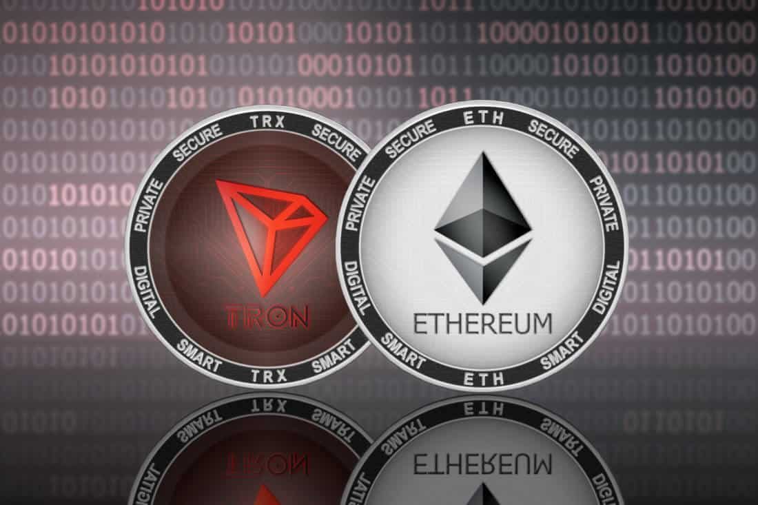 Converting TRON (TRX ) to Ethereum (ETH)