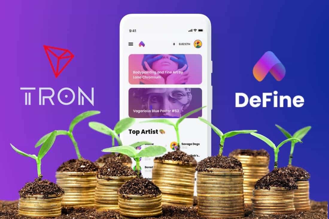 DeFine Gets Strategic Investment from Tron Foundation